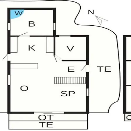 5 Person In Ringkobing-by Traum 度假居 Norby (Ringkobing-Skjern)